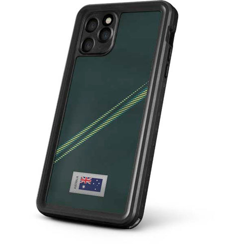Australia Soccer Flag iPhone 11 Pro Max Waterproof Case